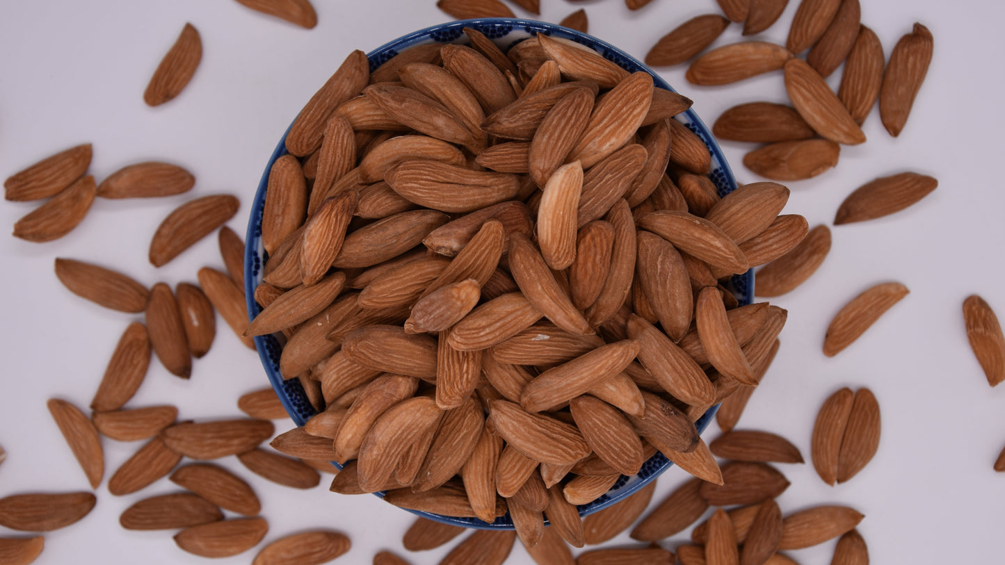 Amandes naturelles décortiquées