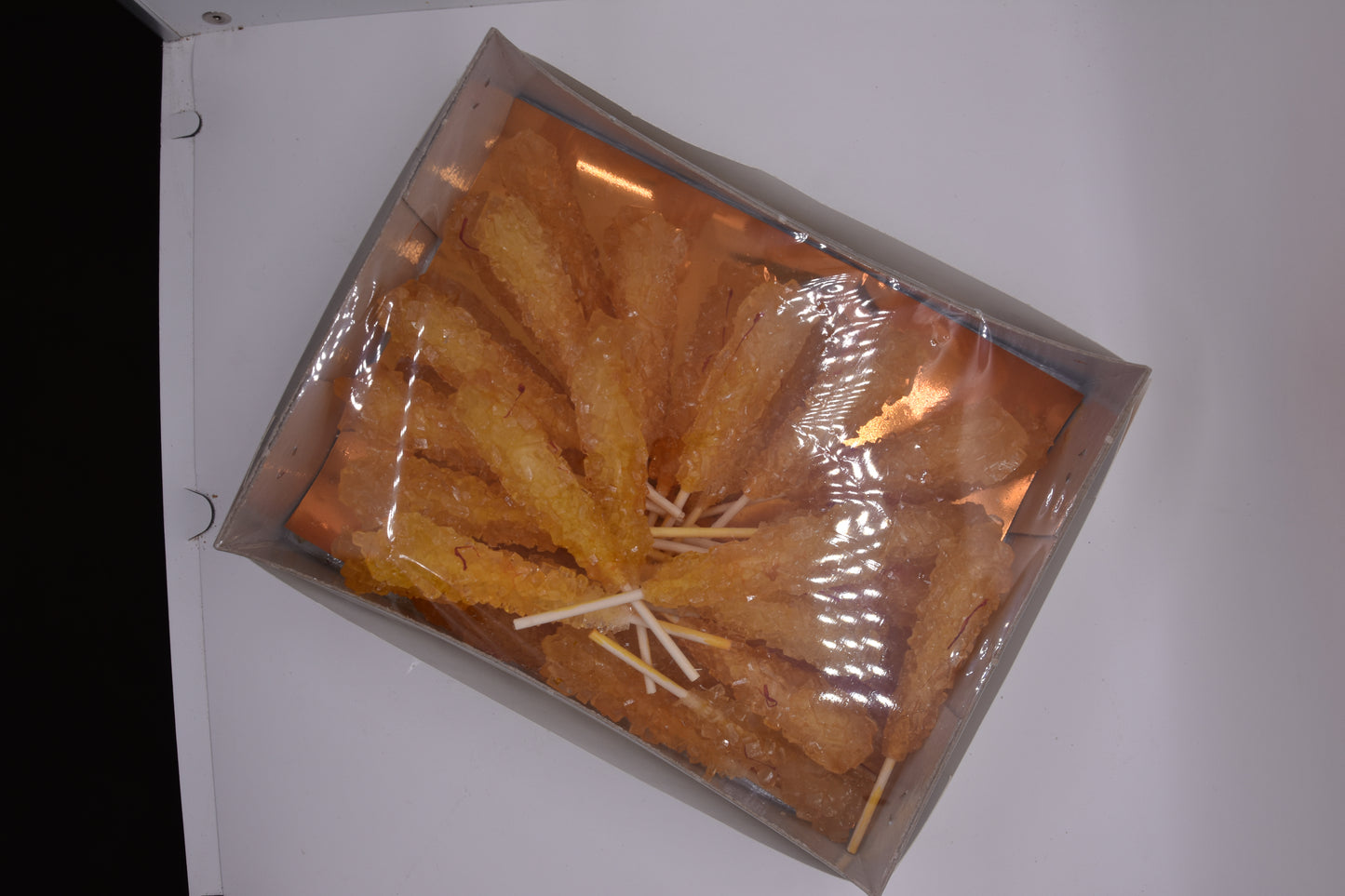 Bâtonnet de sucre au safran (Nabat Zafarani)